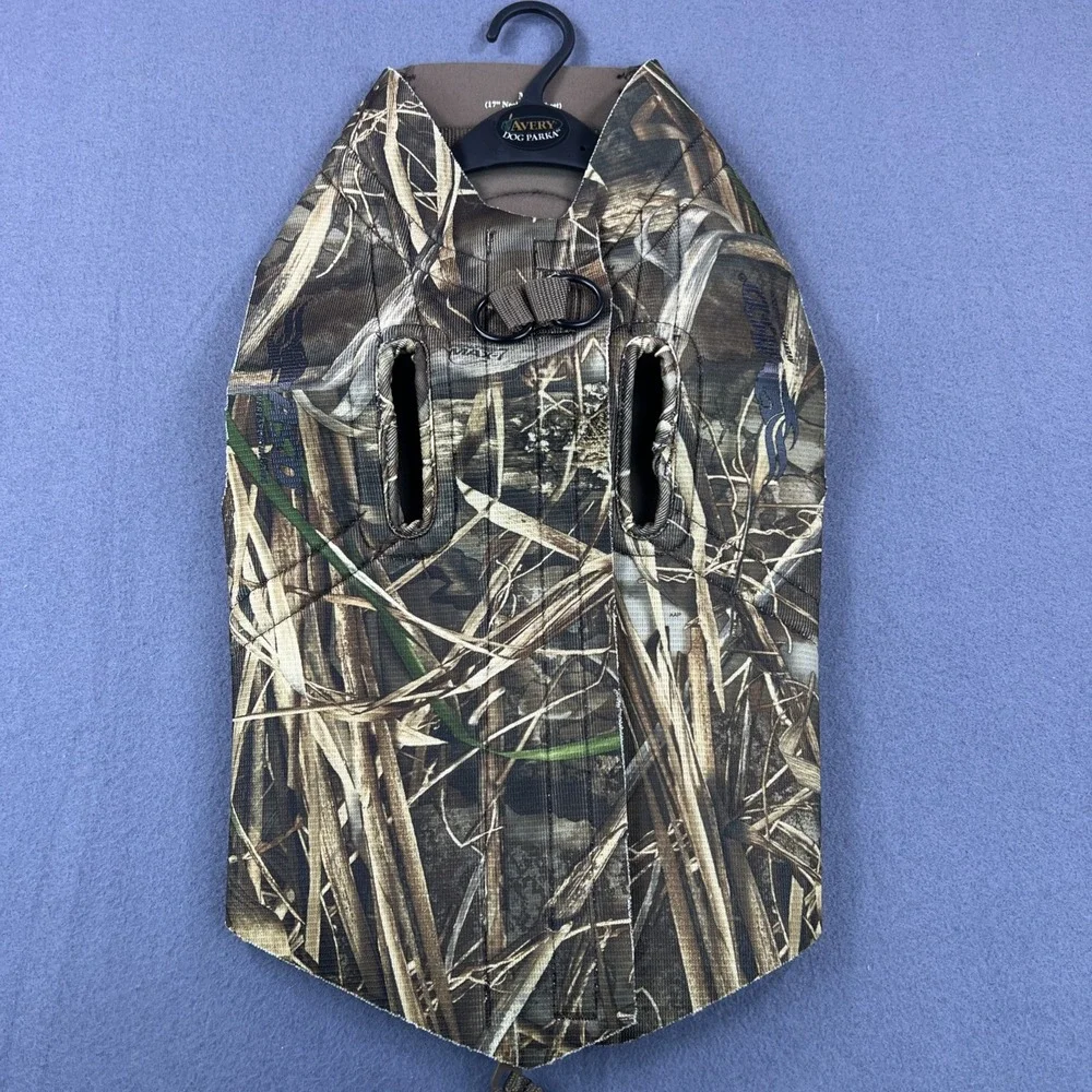 Avery Sporting‎ Boater's Neoprene Dog Parka Realtree Max 7 Medium
